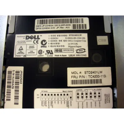 05C941 - Dell 20/40GB DDS-4 DAT 4MM SCSI/LVD External Tape Drive for PowerVault 100T