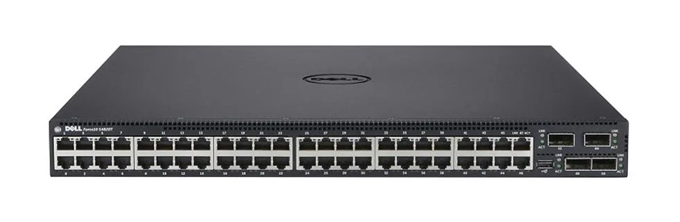 05MW6R - Dell Networking S4820T 48 x Ports 10GBase-T + 4 x Ports 40GBase-X QSFP+ Uplink Managed 10 Gigabit Ethernet Network Switch