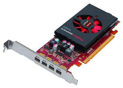 05WM9F - Dell 2GB AMD FirePro W4100 GDDR5 4x DisplayPort PCI Express Video Graphics Card