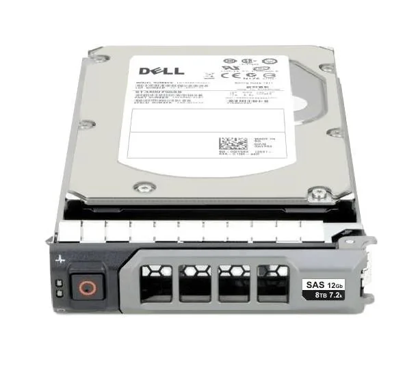 0637YJ - Dell 8TB 7200RPM SAS 12Gb/s 512E Hot-Pluggable 3.5-inch Hard Drive with Tray