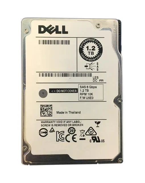06DHHK - Dell 1.2TB 10000RPM SAS 6Gb/s Hot-Swappable 2.5-inch Hard Drive