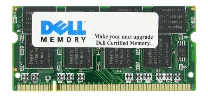 06M851 - Dell 512MB DDR-266MHz PC2100 non-ECC Unbuffered CL2.5 200-Pin SoDimm Memory Module for Latitude C640
