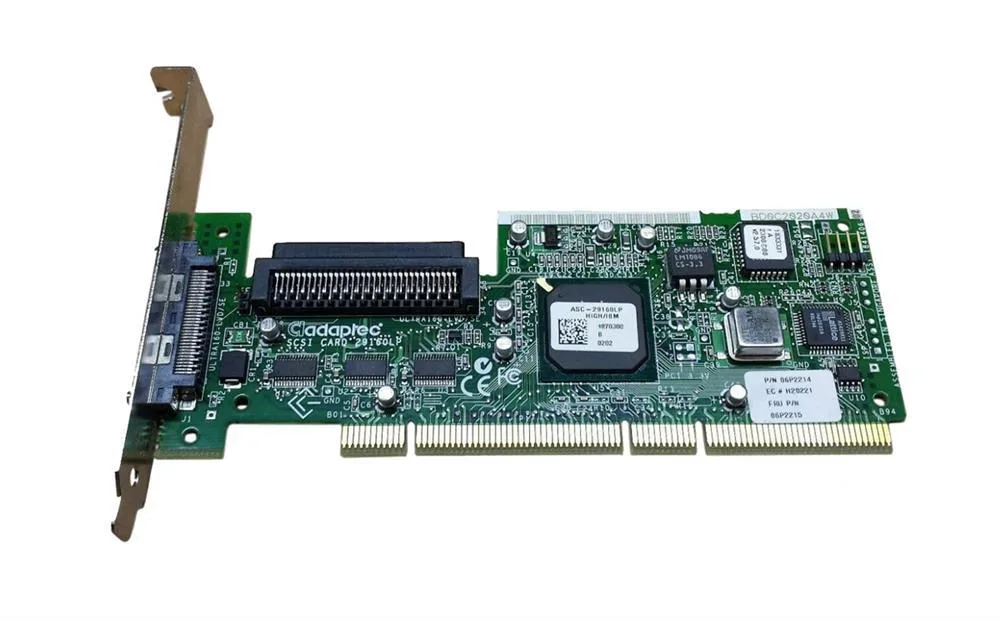 06P2214 - IBM Single Channel 64-bit PCI Ultra-160 LVD SCSI Controller Card with Long BracketS