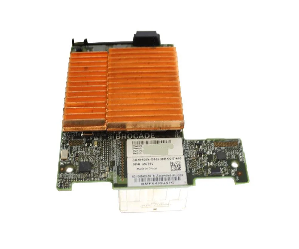 Dell 0708V Brocade BR1741M-K 2 x Ports 10GbE Mezzanine Network Adapter