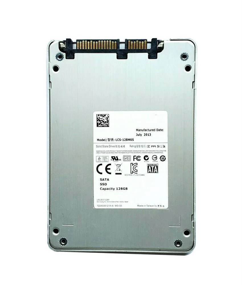072C1H - Dell 128GB Multi-Level Cell (MLC) SATA 6Gb/s 2.5-inch Solid State Drive