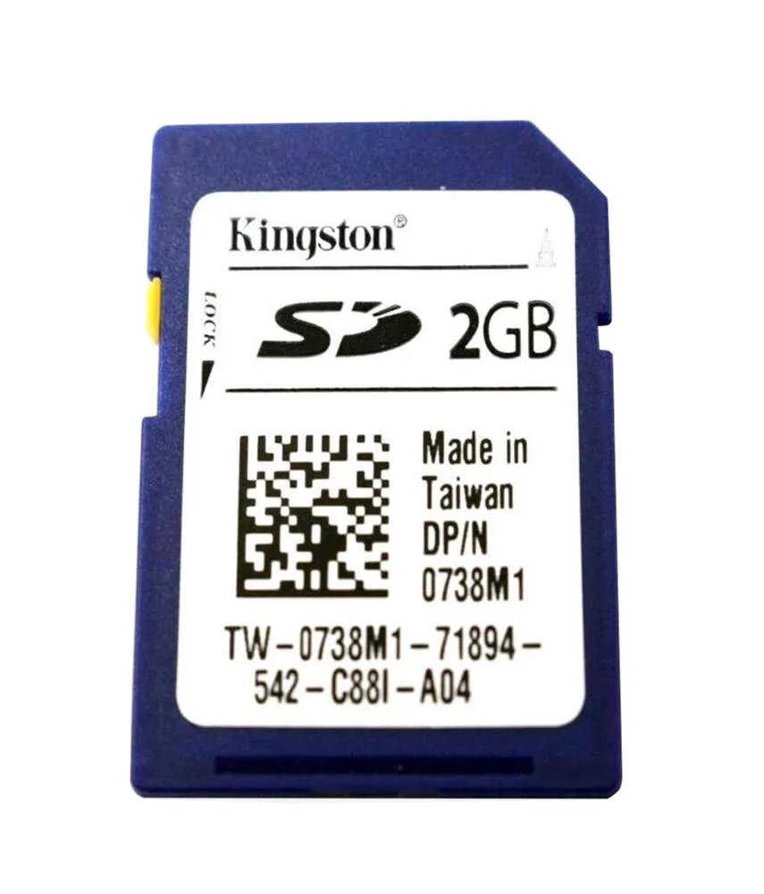 0738M1 - Dell 2GB SD Flash Memory Card