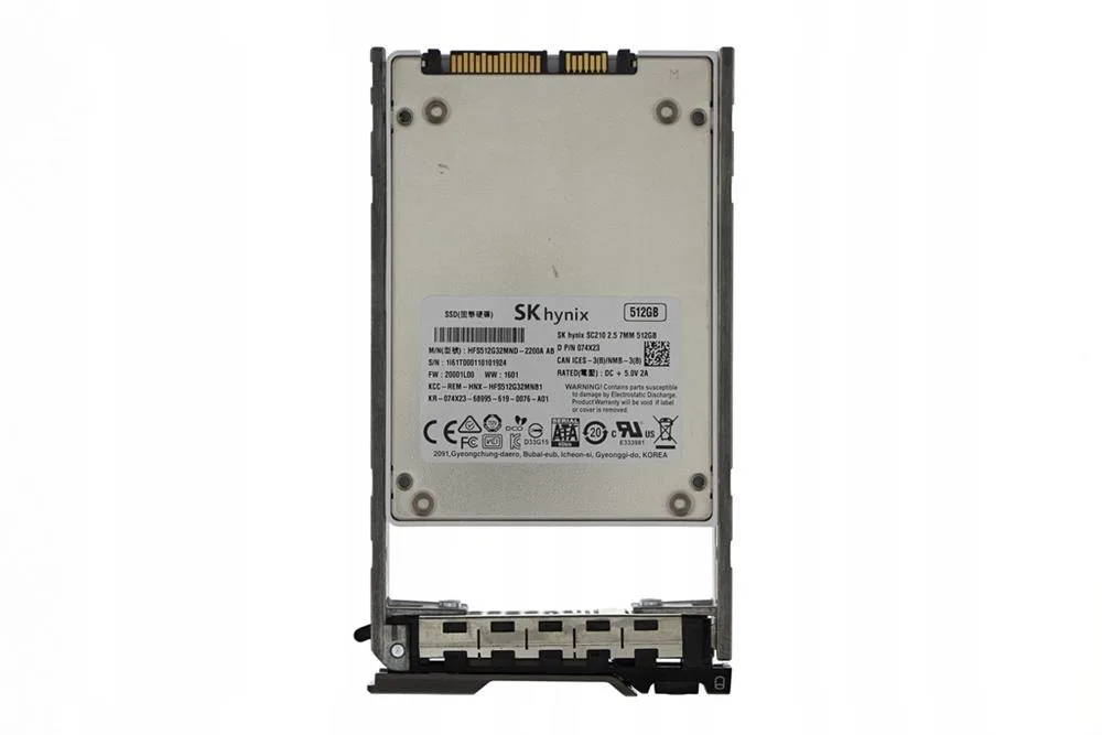 074X23 - Dell 512GB Multi-Level Cell (MLC) SATA 6Gb/s 2.5-inch Solid State Drive