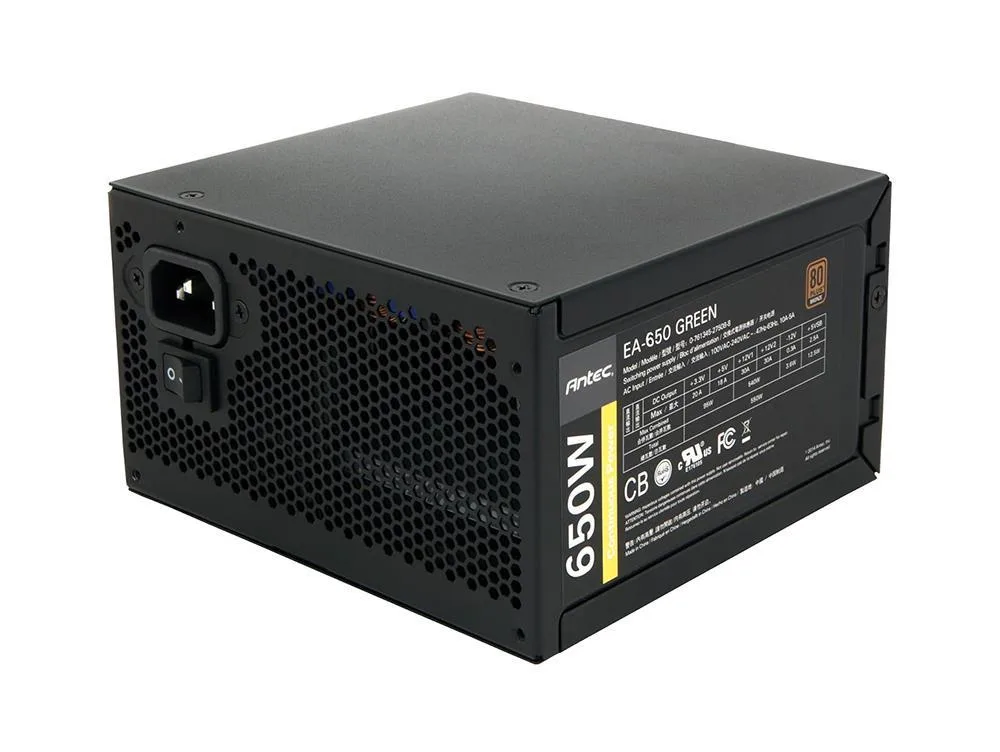 0761345-27651-1 - Antec TruePower Trio TP3-650 GB 650-Watts ATX 12V v2.2 Single Fan Power Supply