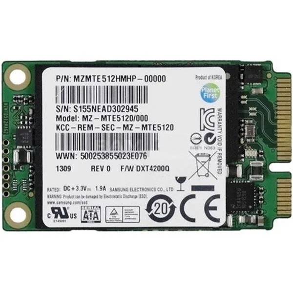 07KDNC - Dell 512GB Multi-Level Cell (MLC) SATA 6Gb/s mSATA Solid State Drive