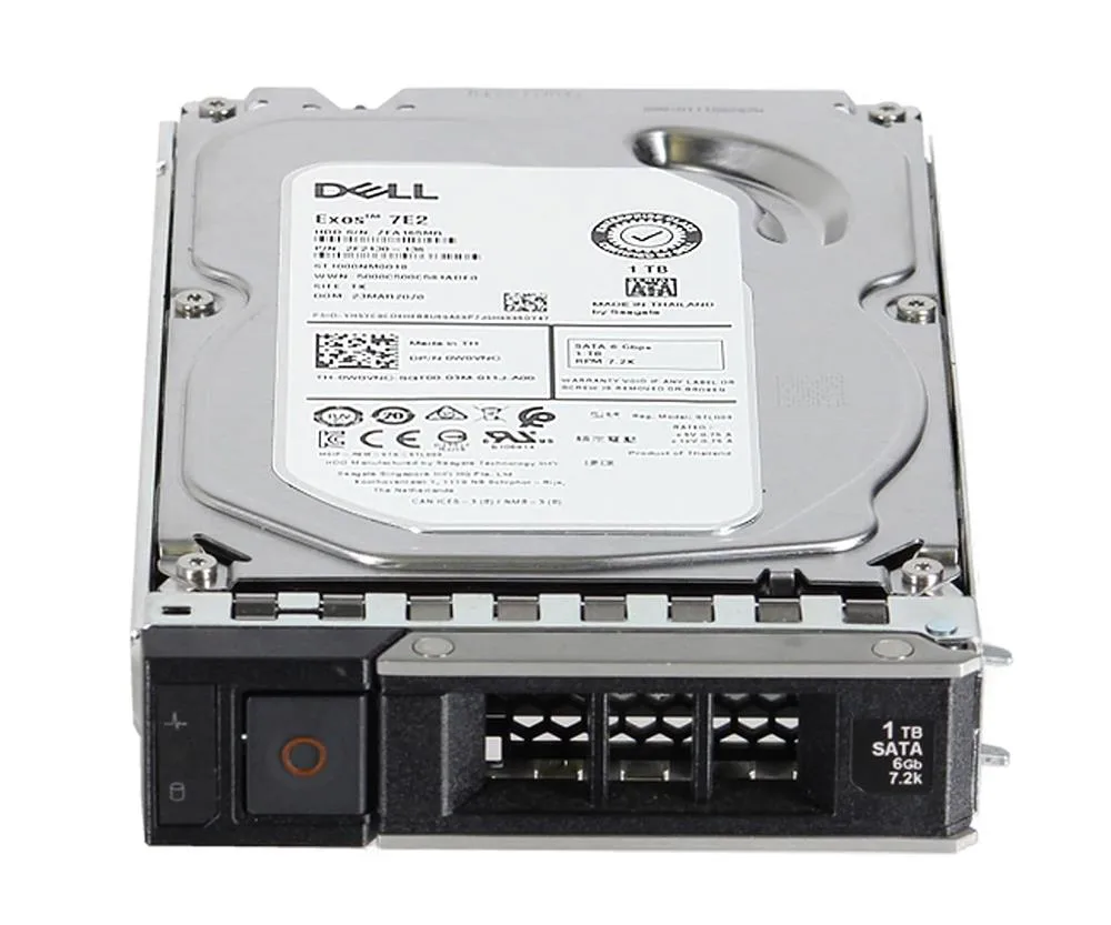07KXRJ - Dell 1TB 7200RPM SAS 6Gb/s 3.5-inch Hard Drive