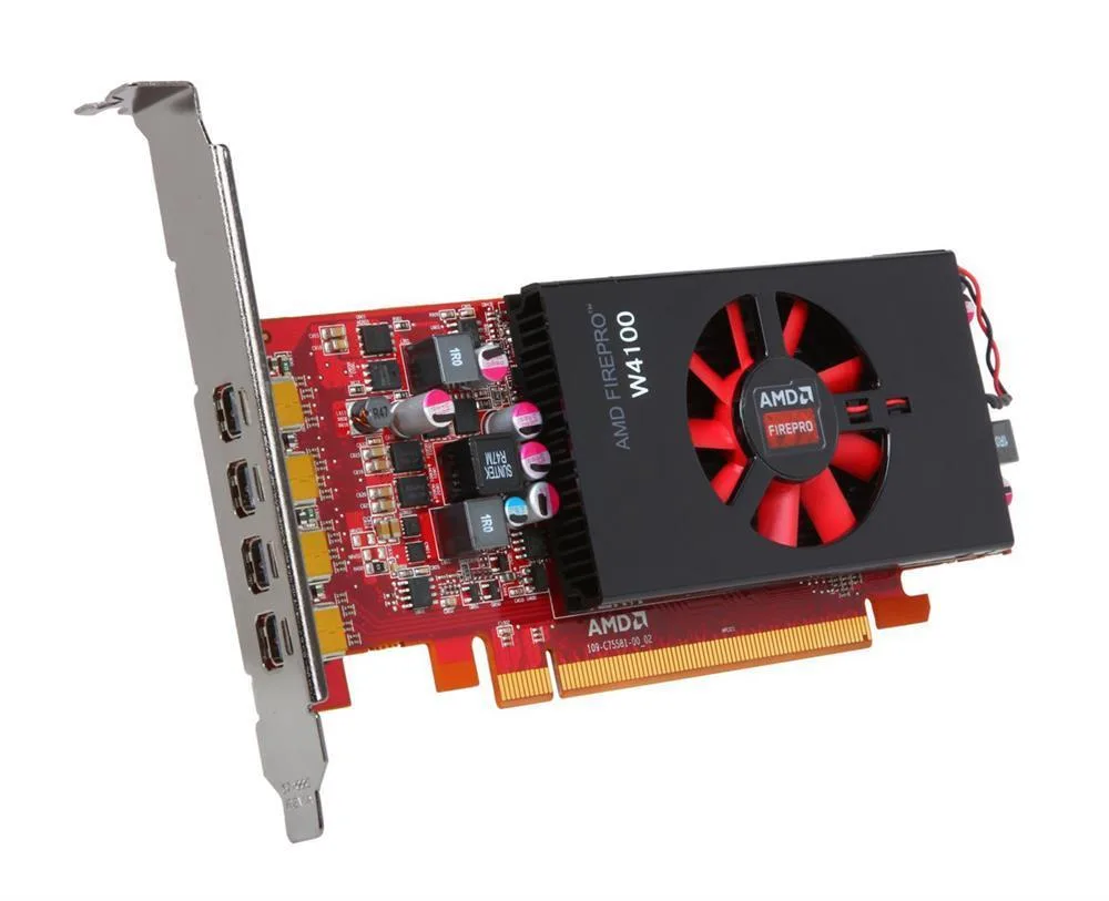 07MGJ6 - Dell AMD FirePro W4100 2GB Professional Video Graphics Card