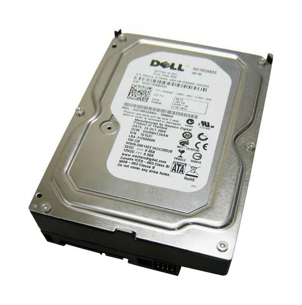 07T83M - Dell 160GB 7200RPM SATA 3Gb/s 8MB Cache 3.5-inch Hard Drive