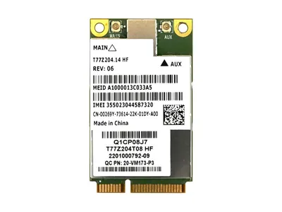 087HYR - Dell Wireless 5630 Multi-Mode EVDO-HSPA Mobile Broadband Mini-Card for Latitude E6230 E6330 E6430 E6430 ATG E6530 Laptops