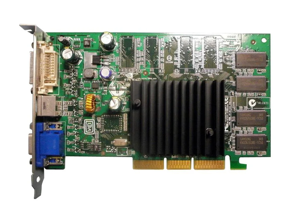 08Y485 - Dell Nvidia NV18 DIM 64MB AGP Video Graphics Card