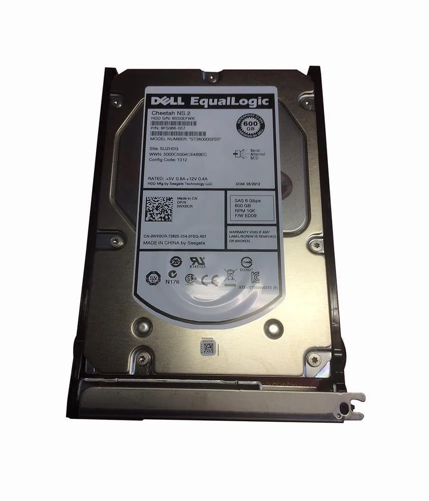 0941952-01 - Dell 600GB 10000RPM SAS 3.5-inch Hard Drive