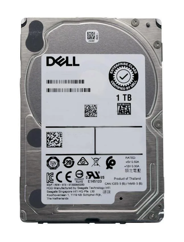 0949509-01 - Dell 1TB 7200RPM SATA 6Gb/s 3.5-inch Hard Drive for EqualLogic PS6500E