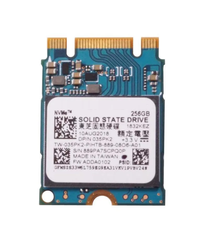 0957TH - Dell 256GB PCI Express NVMe M.2 2230 Solid State Drive