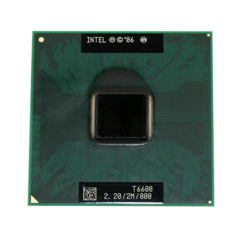 095T0F - Dell 2.20GHz 800MHz FSB 2MB L2 Cache Socket PGA478 Intel Core 2 Duo T6600 Dual Core Processor