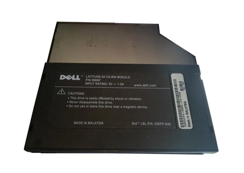 0996NF - Dell 8X CD-RW Drive for Inspiron 3800/4000/8000