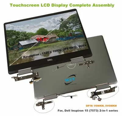 09ND4G - Dell LCD Panel 11.6-inch Glossy LED Touchscreen WXGA Sharp LQ116K1JX01 Latitude 12 Rugged Extreme -7204