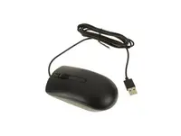 09NK2 - Dell MS116p Optical Black USB 2 1000Dpi Scroll Wheel Mouse