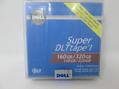 09W085 - Dell 160GB/320GB Super DLT Tape Data Cartridge