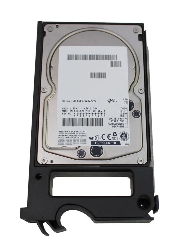 0A0749 - Dell 9GB 10000RPM Ultra 160 SCSI 3.5-inch Hard Drive