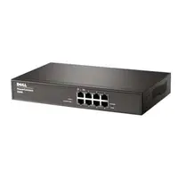 0C752K - Dell PowerConnect 2808 8 x Ports 10/100/1000Base-T Gigabit Ethernet Managed Switch