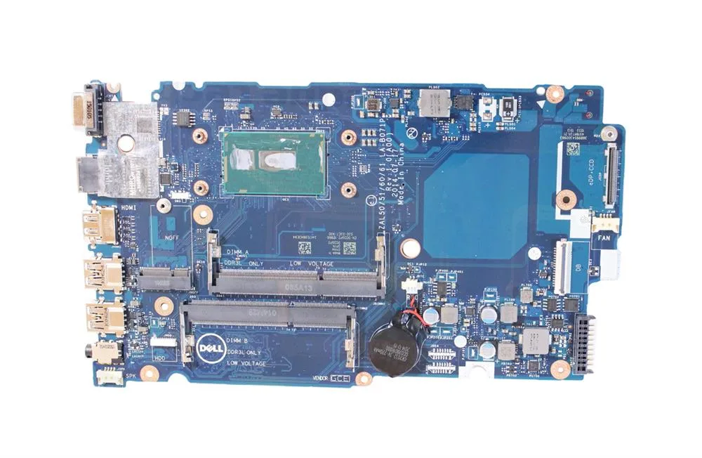 0CD5P2 - Dell System Board Core i3 2.0GHz (i3-5005U) with CPU LATIT