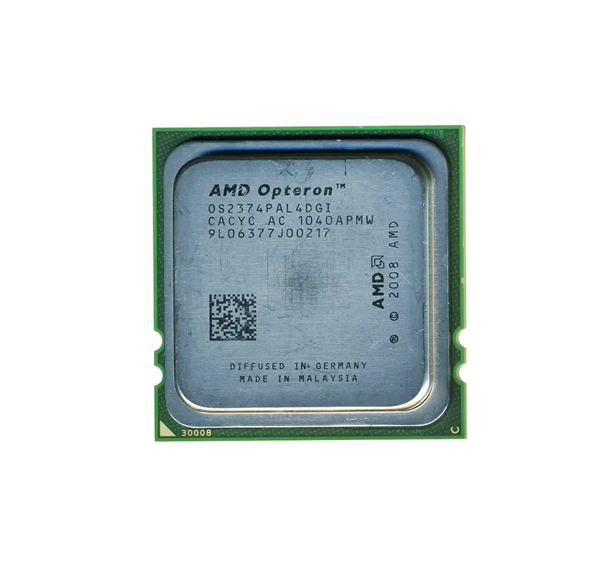 0D102N - Dell 2.2GHz 1000MHz HTL 6MB L3 Cache Socket Fr2(1207) AMD Opteron 2374 HE Quad Core Processor