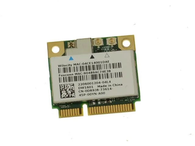 0DR9J8 - Dell WiFi Card DW1601 Mini PCI-Express WiGig 802.11AD Internal Mini Bluetooth 4.0