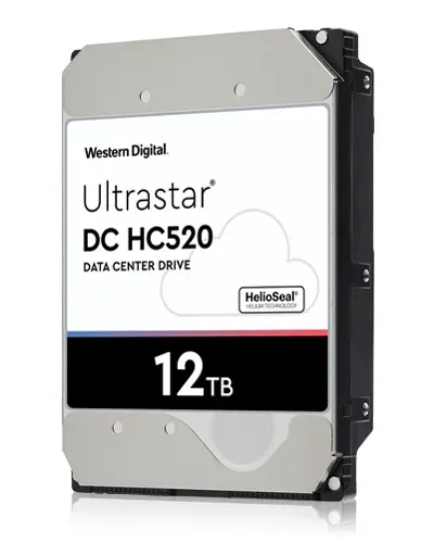 0F29553 - HGST Ultrastar DC HC520 12TB SAS 12Gb/s 7200RPM 512e 256MB Cache 3.5-inch Hard Drive