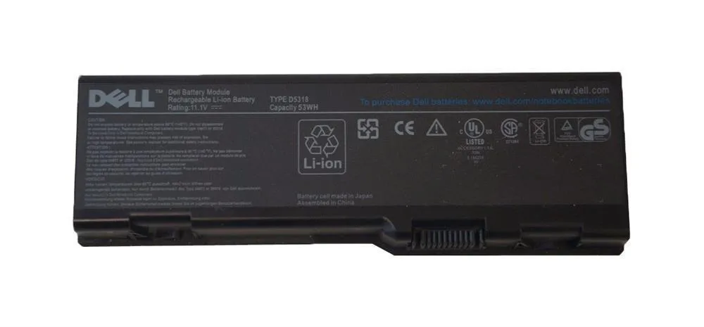 0F5635 - Dell 6-Cell 11.1V Battery for Inspiron 6000 9200 9300 9400 E1705