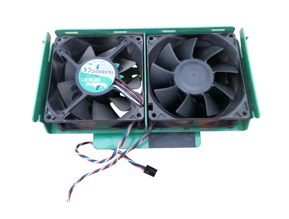 0F7553 - Dell Dual Fan and Shroud Assembly for Dimension XPS