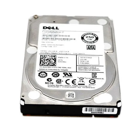 0FM48X - Dell 250GB 7200RPM SATA 3Gb/s 2.5-inch Hard Drive