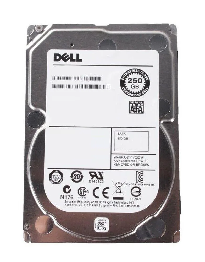 0G541J - Dell 250GB 5400RPM SATA 3Gb/s 2.5-inch Hard Drive