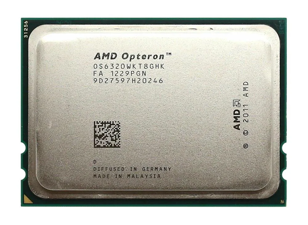0G8N07 - Dell 2.8GHz 3200MHz HTL 2 x 8MB L3 Cache Socket G34 AMD Opteron 6320 8-Core Processor