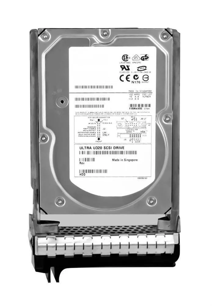 0GC271 - Dell 146GB 10000RPM Ultr320 SCSI 3.5-inch Hard Drive