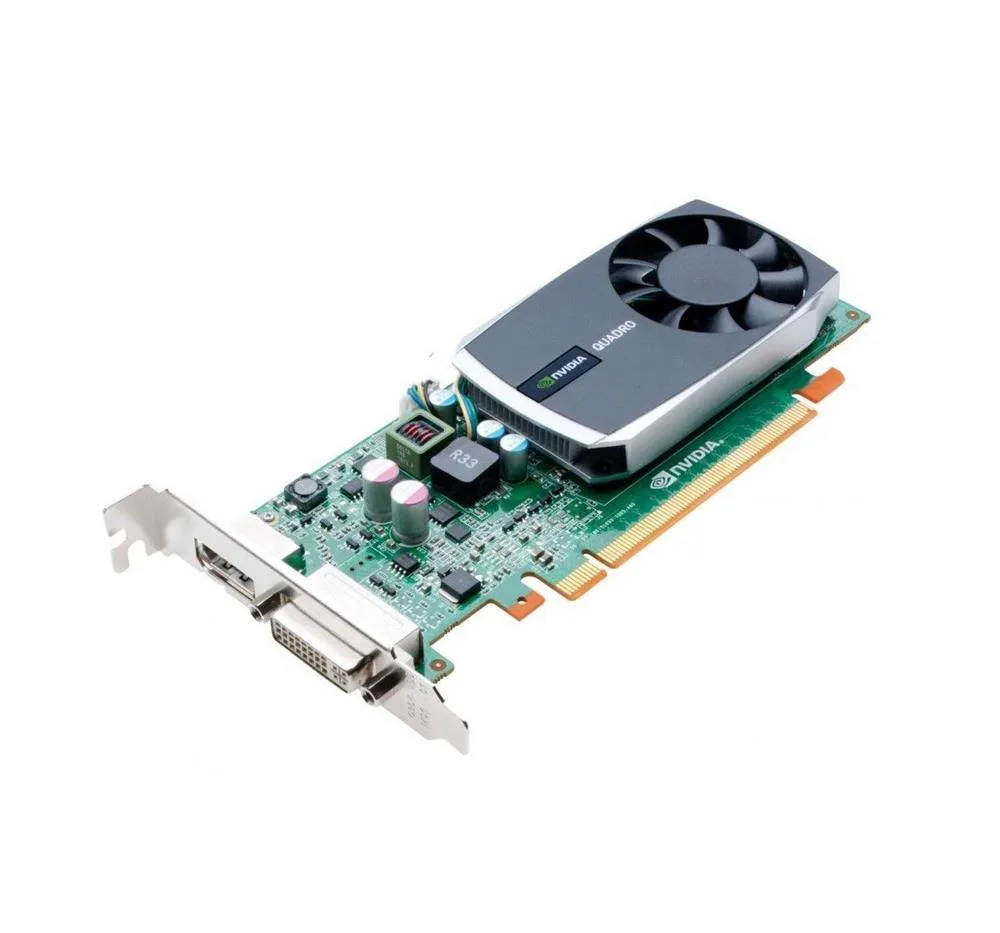 0GHC33 - Dell Nvidia Quadro 600 1GB 1x Dp 1x DVI Video Graphics Card