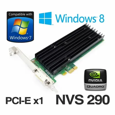 0GP974 - Dell Nvidia Quadro NVS290 DMS-59 PCI-Express x16 Video Graphics Card