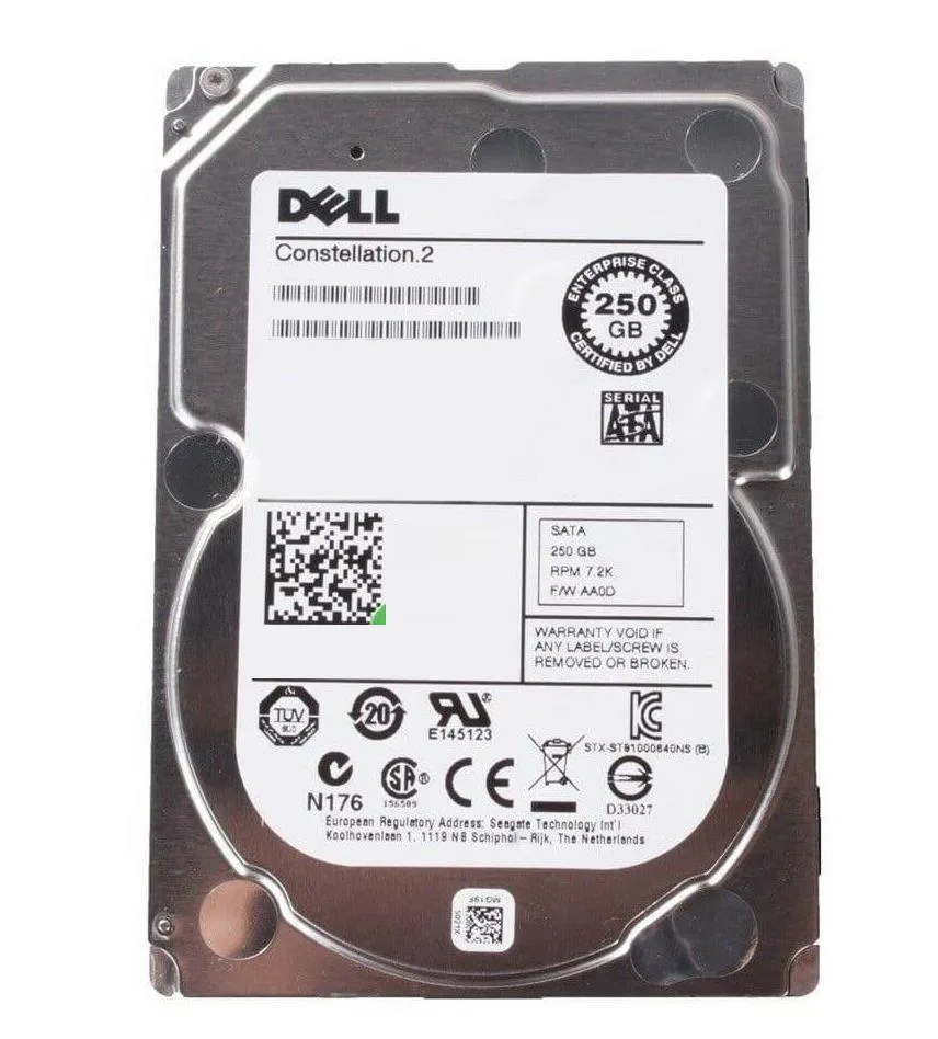 0GX560 - Dell 250GB 7200RPM SATA 3Gb/s 3.5-inch Hard Drive