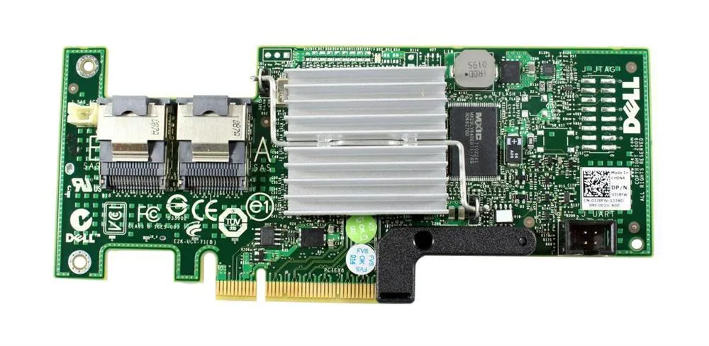 0H215J - Dell PERC H200 6GB PCI-Express SAS RAID Controller Card Only