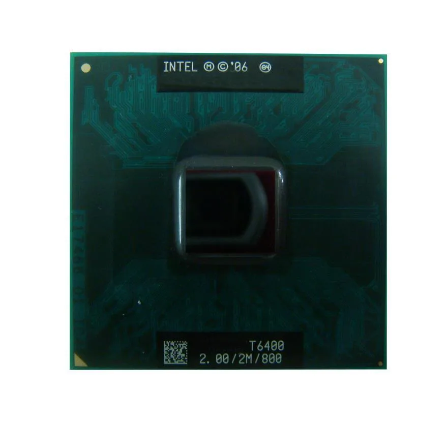 0H536P - Dell 2.00GHz 800MHz FSB 2MB L2 Cache Socket PGA478 Intel Core 2 Duo T6400 2-Core Processor