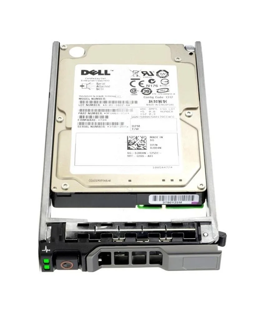 0HCPNF - Dell 600GB 10000RPM SAS 6Gb/s Hot-Pluggable 2.5-inch Hard Drive with Tray