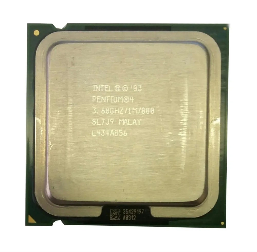 0J145D - Dell 3.60GHz 800MHz FSB 1MB L2 Cache Socket LGA775 Intel Pentium 4 560/ 560J 1-Core Processor