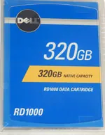0J274G - Dell RD1000 320GB(Native) / 640GB(Compressed) RDX Storage Data Cartridge