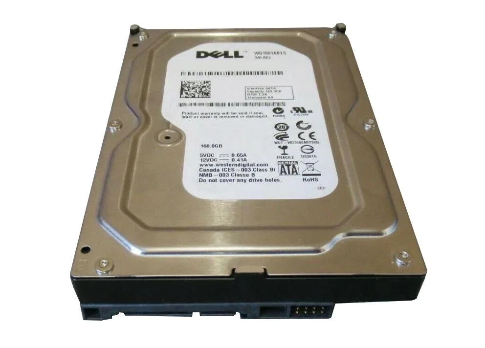 0J374F - Dell 160GB 7200RPM SATA 3Gb/s 2.5-inch Hard Drive