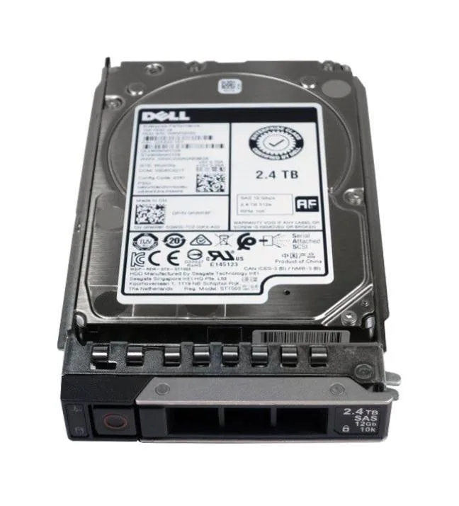0J599X - Dell 2.4TB 10000RPM SAS 12Gb/s 256MB Cache Hot-Pluggable 2.5-inch Hard Drive