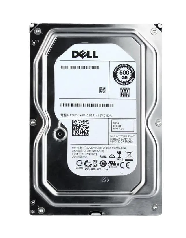 0J875R - Dell 500GB 5400RPM SATA 3Gb/s 2.5-inch Hard Drive