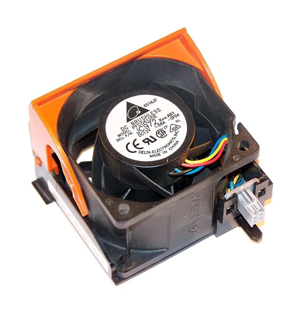 0JC972 - Dell 60X60X38MM 12V Fan Assembly for PowerEdge 2950